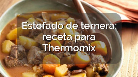 Estofado de ternera: receta para Thermomix